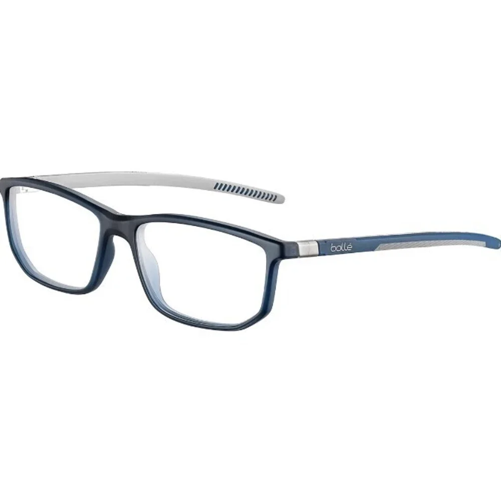 NWT Bolle BV023005 58mm CARVER 01 Dark Blue Frost Eyeglasses